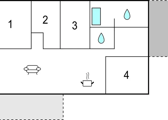 4 Bedroom Awesome In Сasa de vacaciones